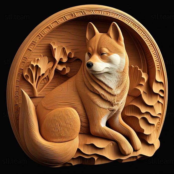 Animals shiba inu